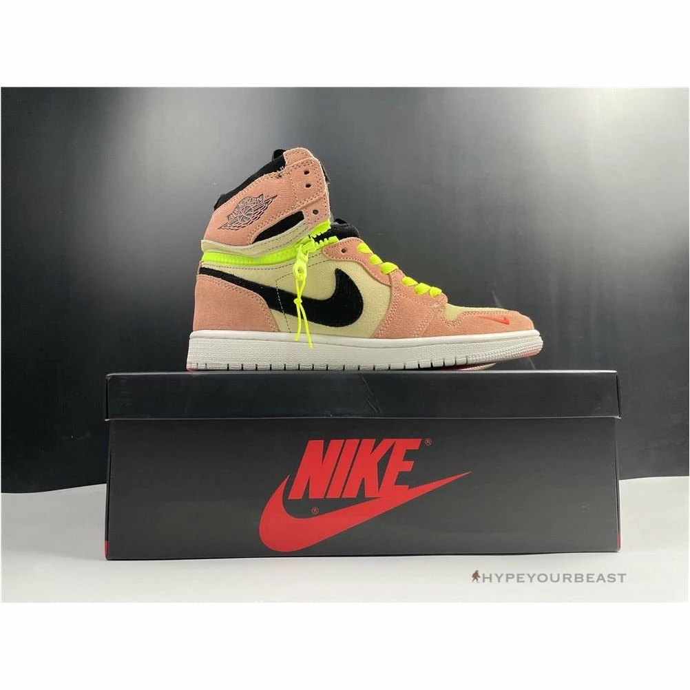 HypeYourBeast Air Jordan 1 High Switch ‘Pink Volt’