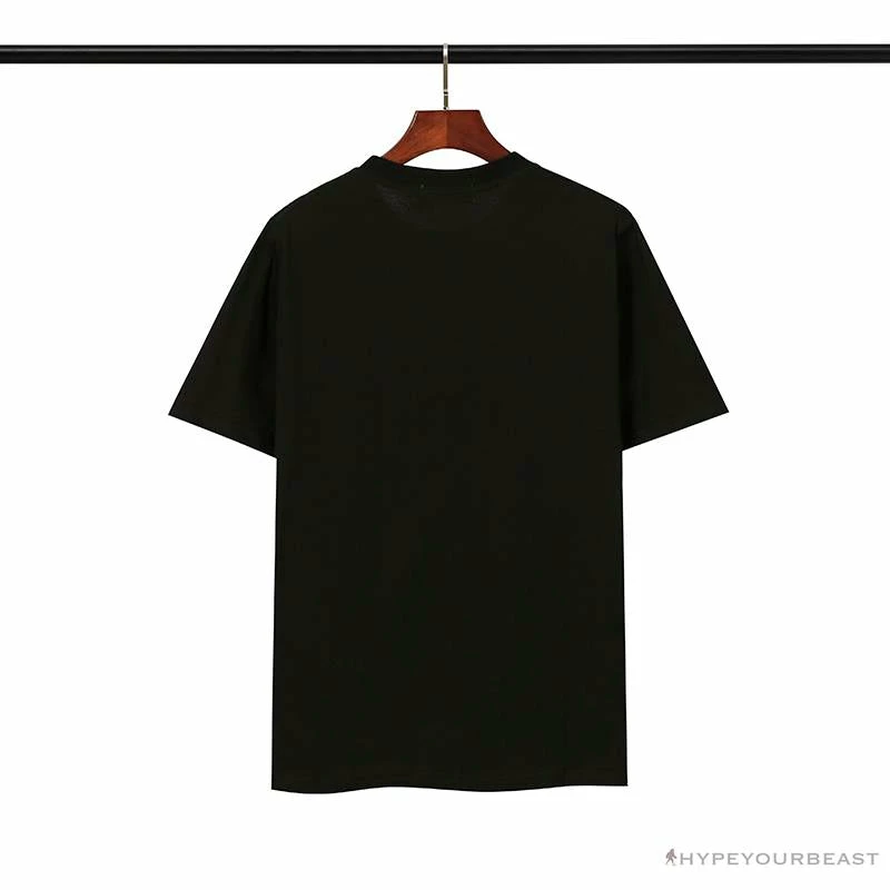 Clothes BAPE Classic Embroidered Logo Ape Head Tee Shirt ‘BLACK’