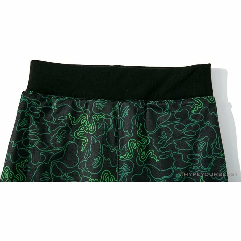 Clothes BAPE X RAZER Co-Branded Gaming Camouflage Green Pants