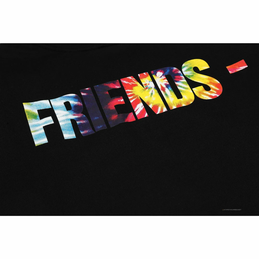 HypeYourBeast Vlone Friends Hoodie Black