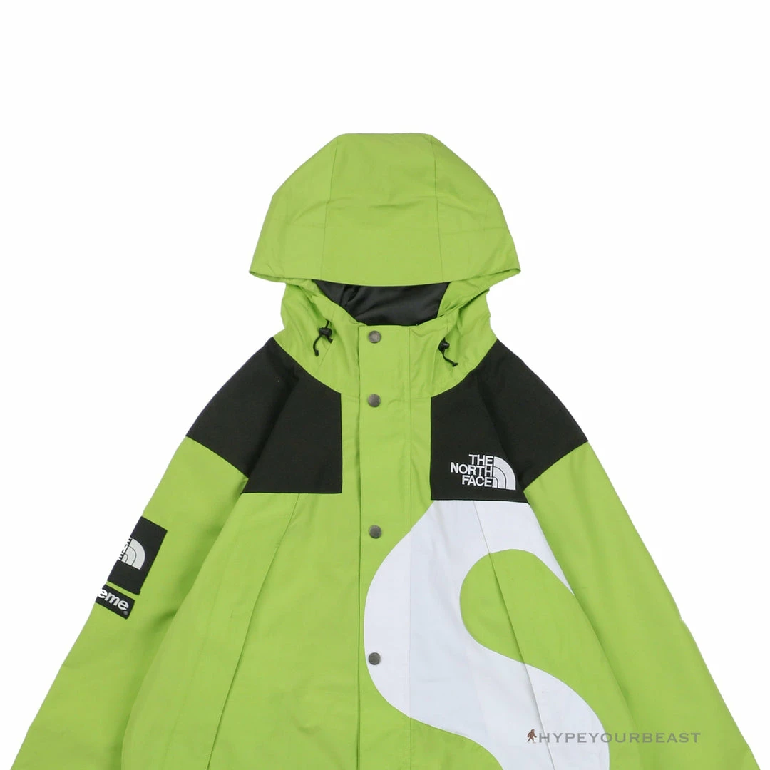 hypeyourbeast S*p*e x t*f logo mountain jacket green