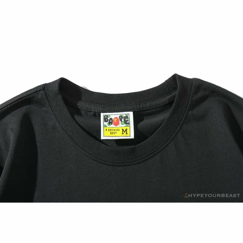 BAPE Valentine’s Day Chocolate Ape Head Tee Shirt ‘BLACK’