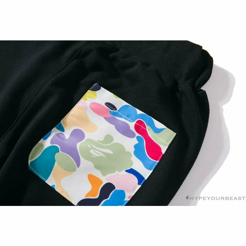Clothes BAPE X FCRB Joint Color Pocket Shark Pants