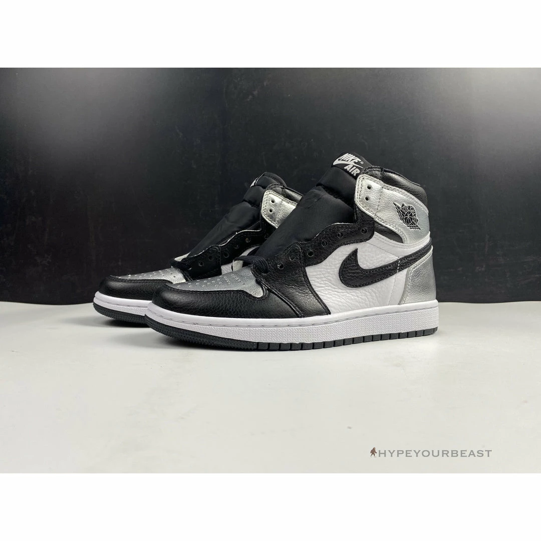 Air Jordan 1 Retro High Silver Toe