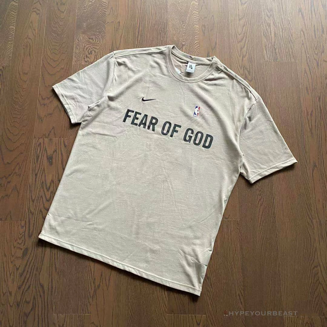 T-Shirts FOG X Nike Tee Shirt Cream