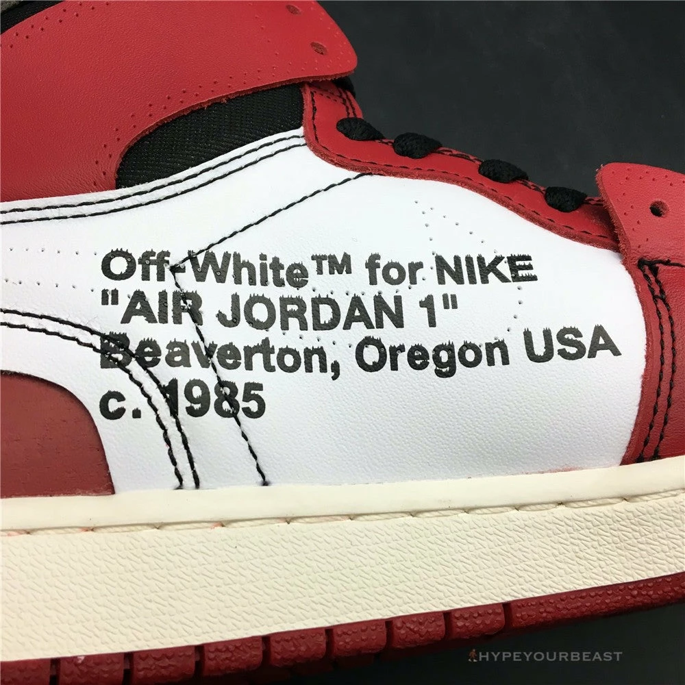 The Ten: Off White X Jordan 1 “Chicago” Air Jordan