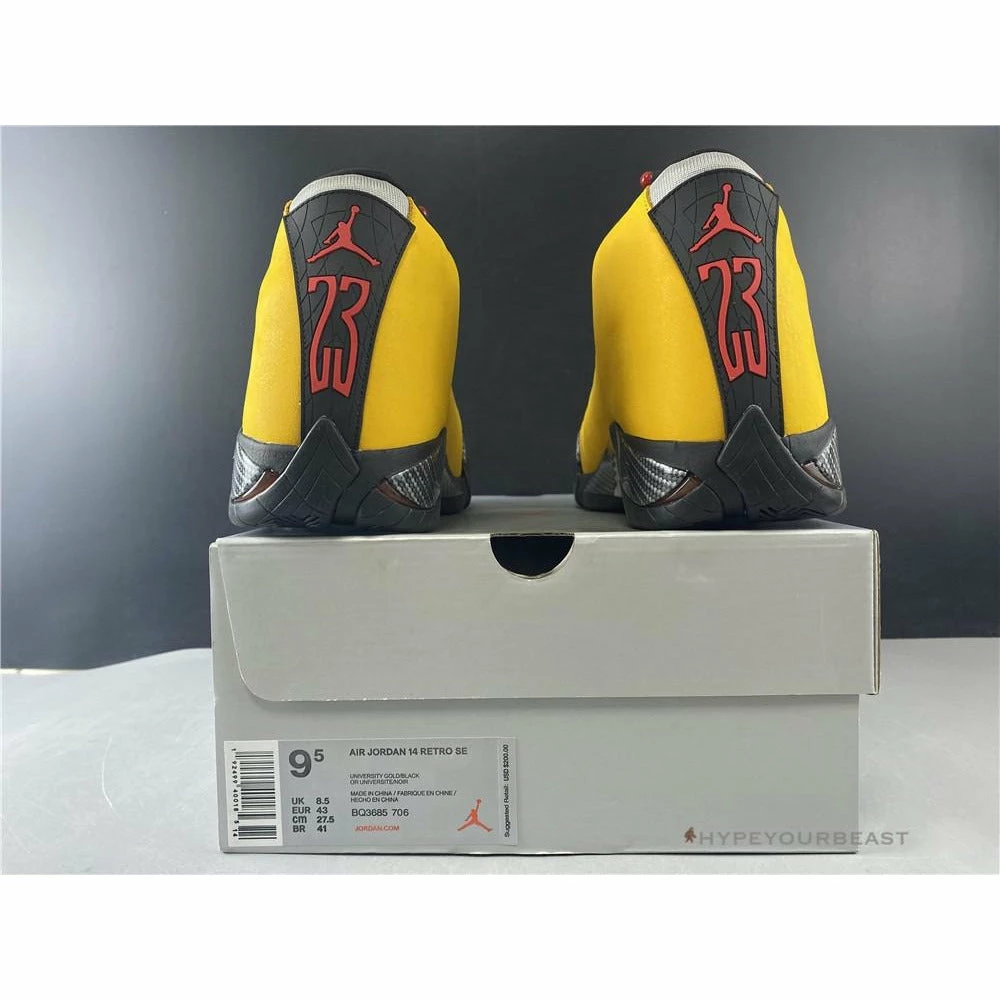 Air Jordan 14 Ferrari ‘Yellow’