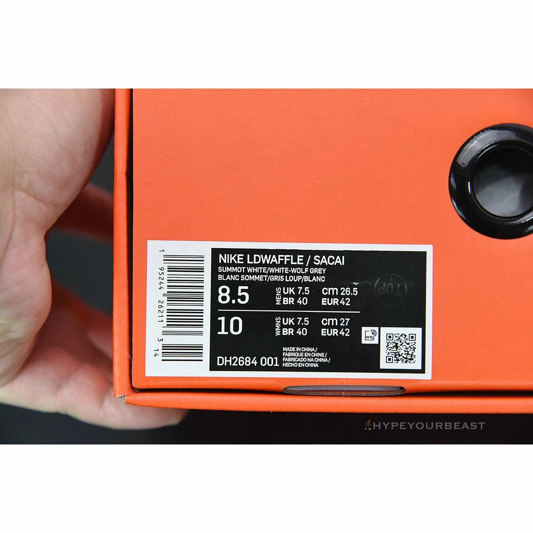 HypeYourBeast Nike Sacai X LD Waffle ‘Summit White’