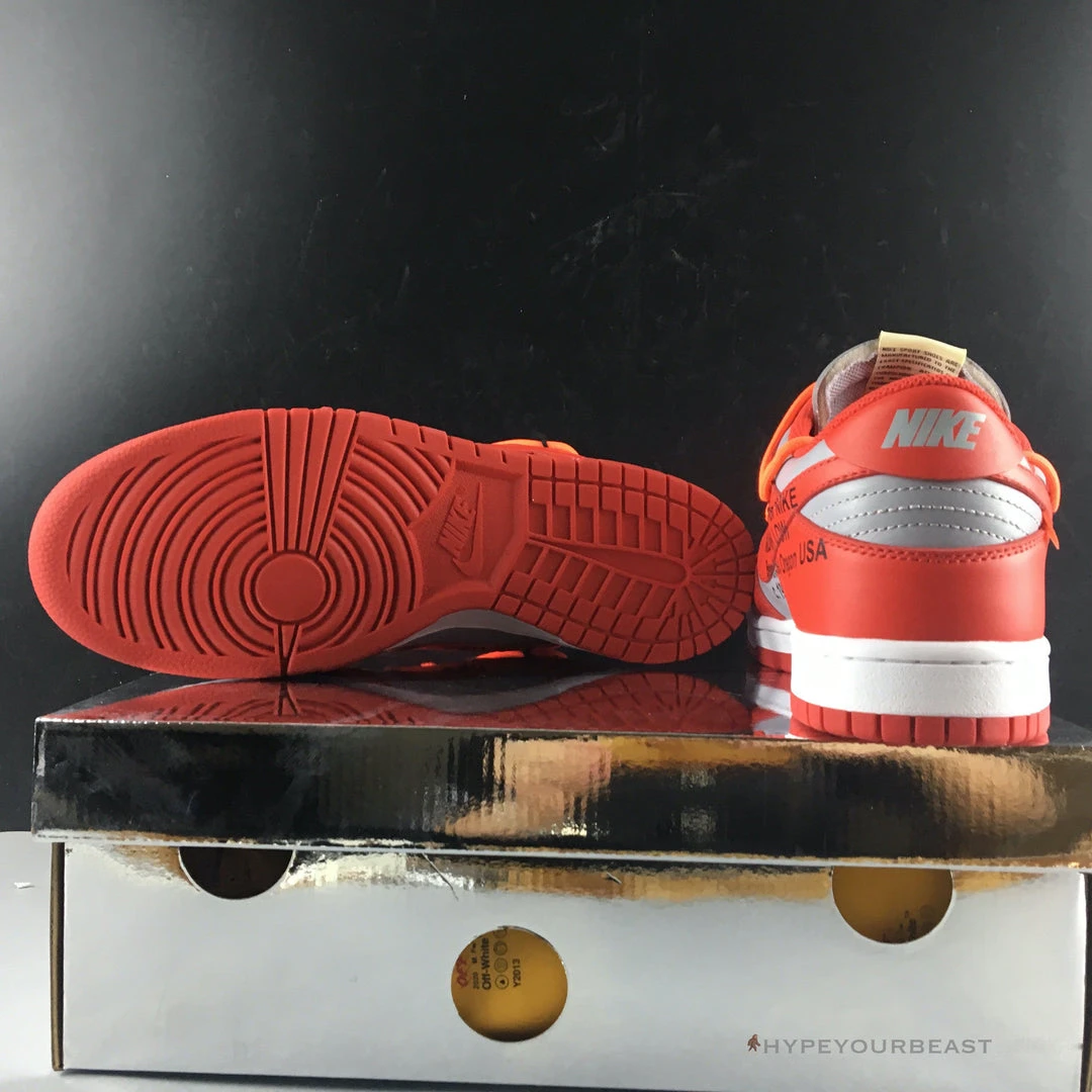 Nike Off-White X Dunk Low ‘University Red’