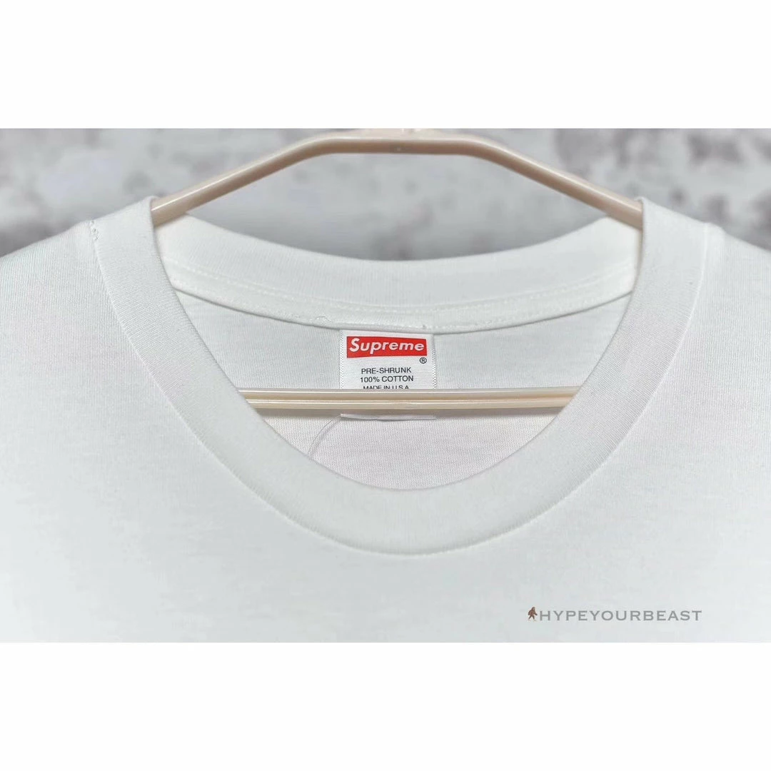 S*p*e red flash box logo tee shirt t-shirts