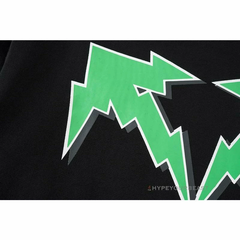HypeYourBeast Hoodies & Jackets Off-White Green Hoodie – Black