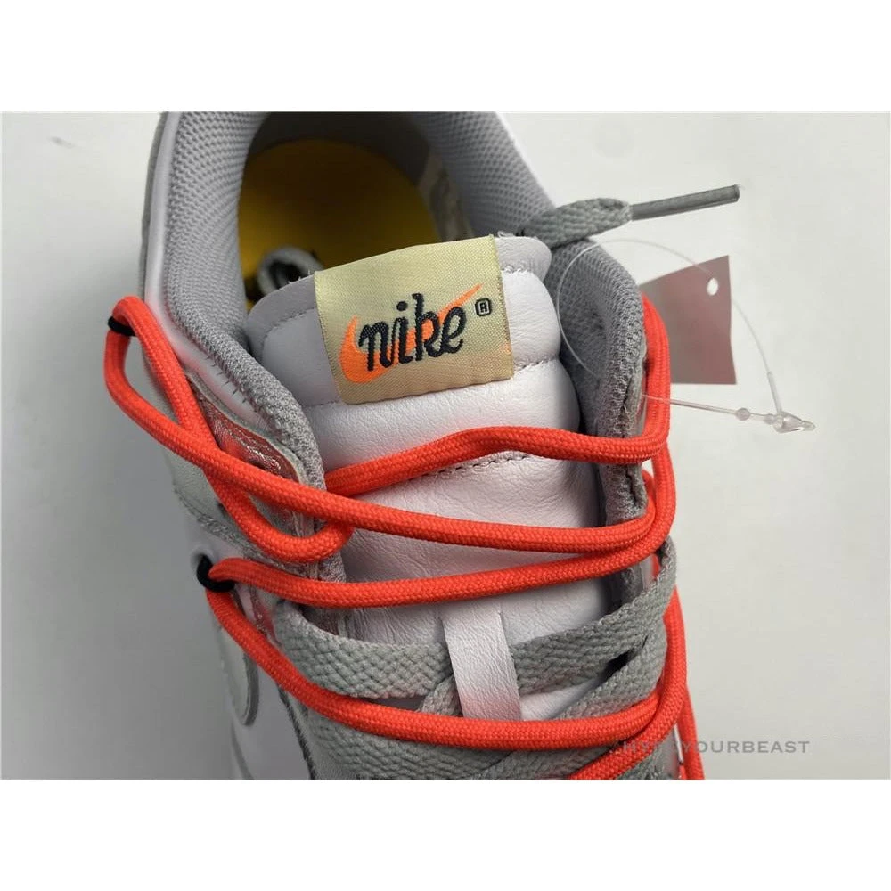 Nike Off-White X Dunk Low ‘Metallic Silver’