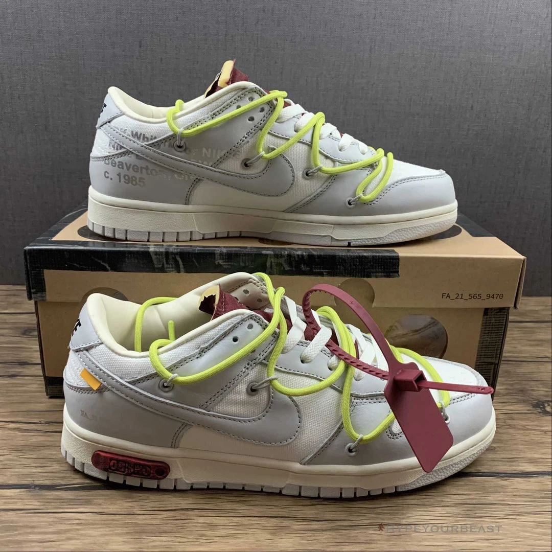HypeYourBeast Off White X Nike Dunk Low ‘Dear Summer – The 08/50’