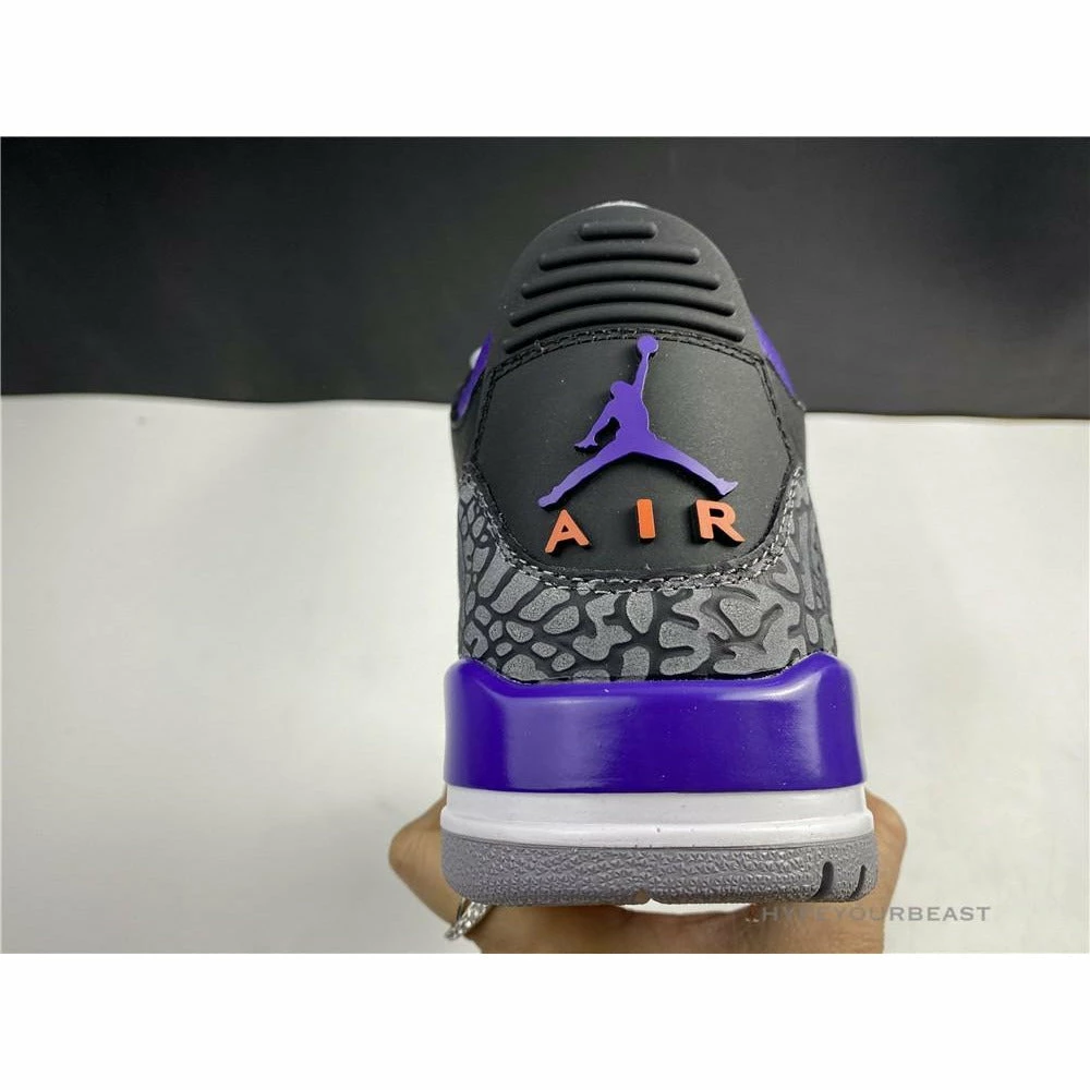 Air Jordan 3 ‘Court Purple Black Cement’