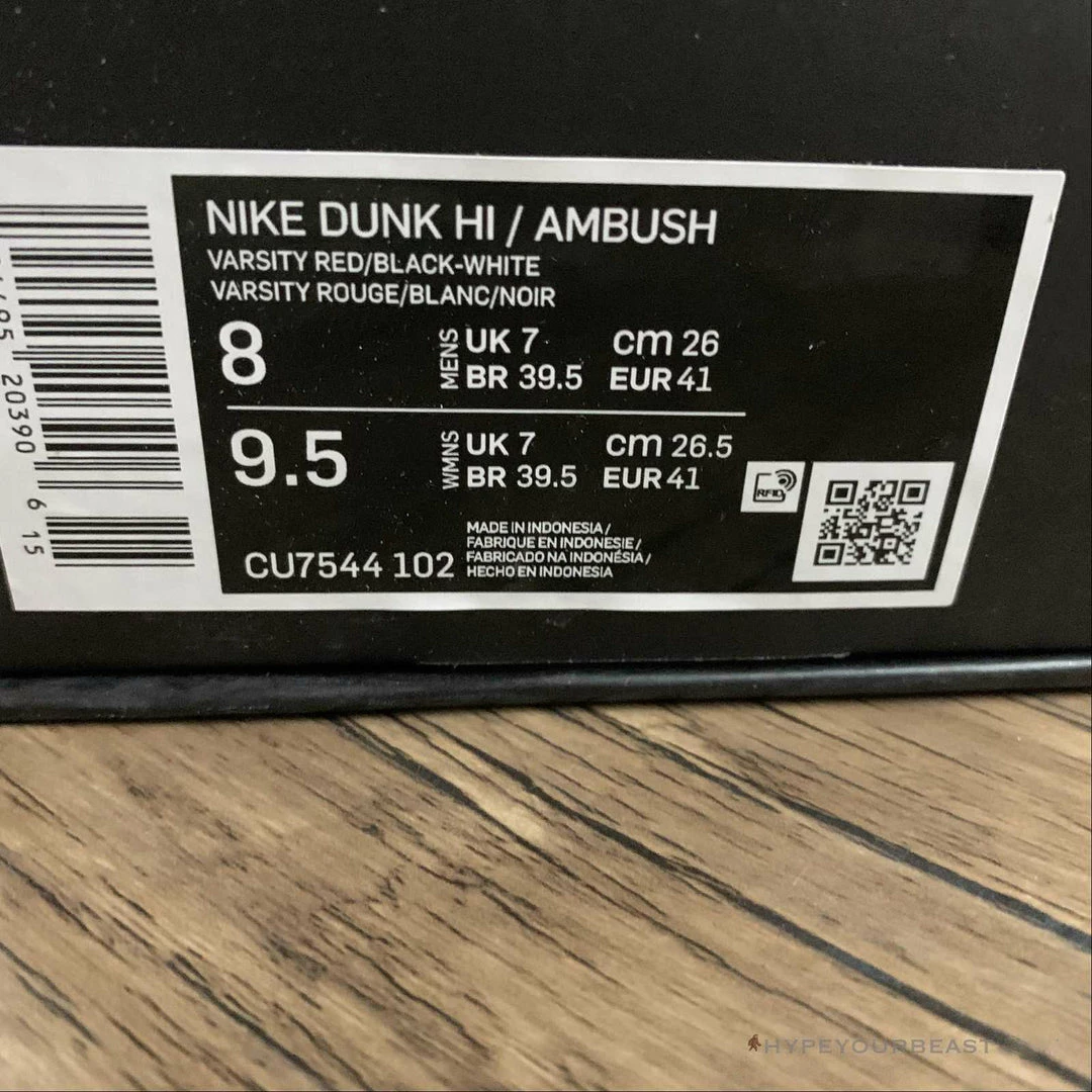 HypeYourBeast AMBUSH X Nike Dunk High ‘Chicago’