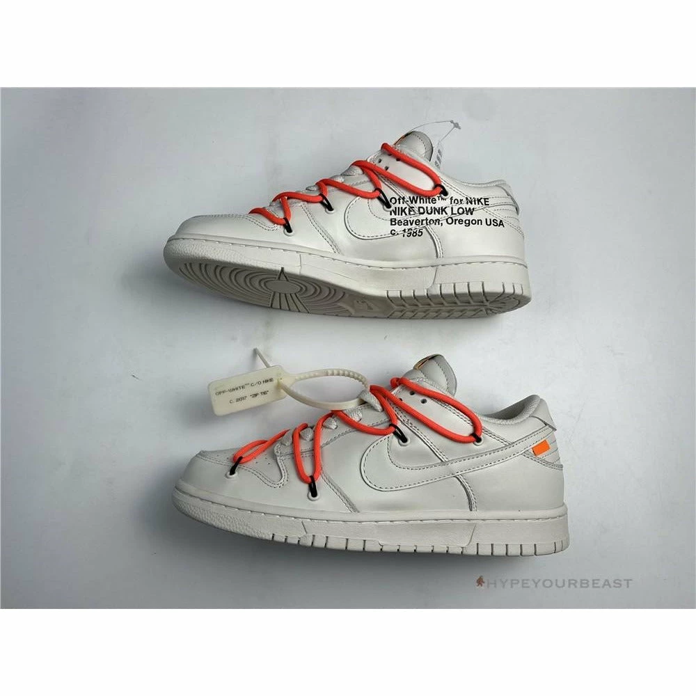 Off-White X Nike Dunk Low White