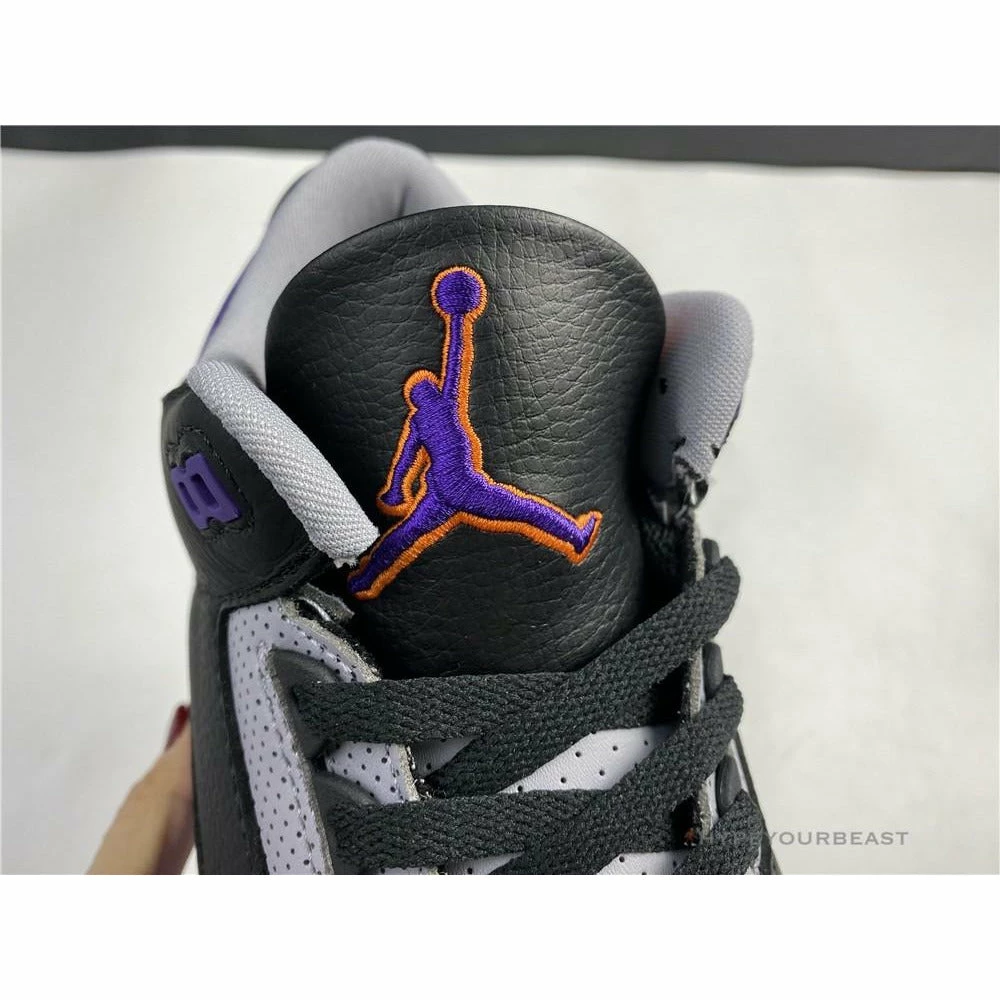 Air Jordan 3 ‘Court Purple Black Cement’
