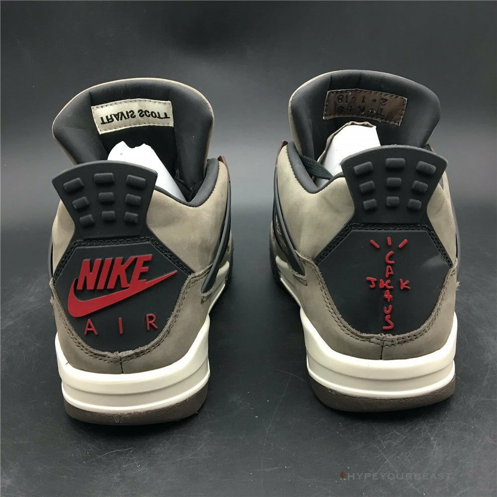 Travis Scott X Air Jordan 4 Dark Mocha