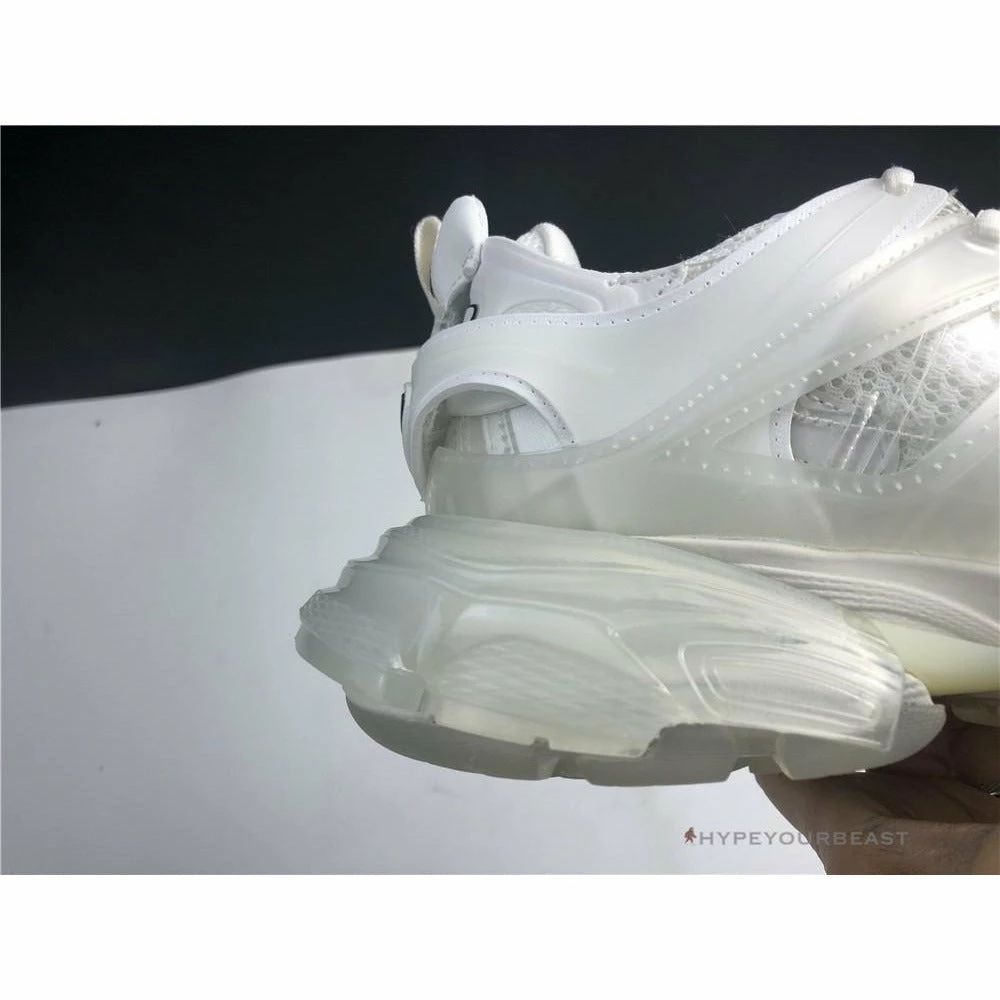 Ba*len*cia*ga track sneakers 3.0 white rubber sole
