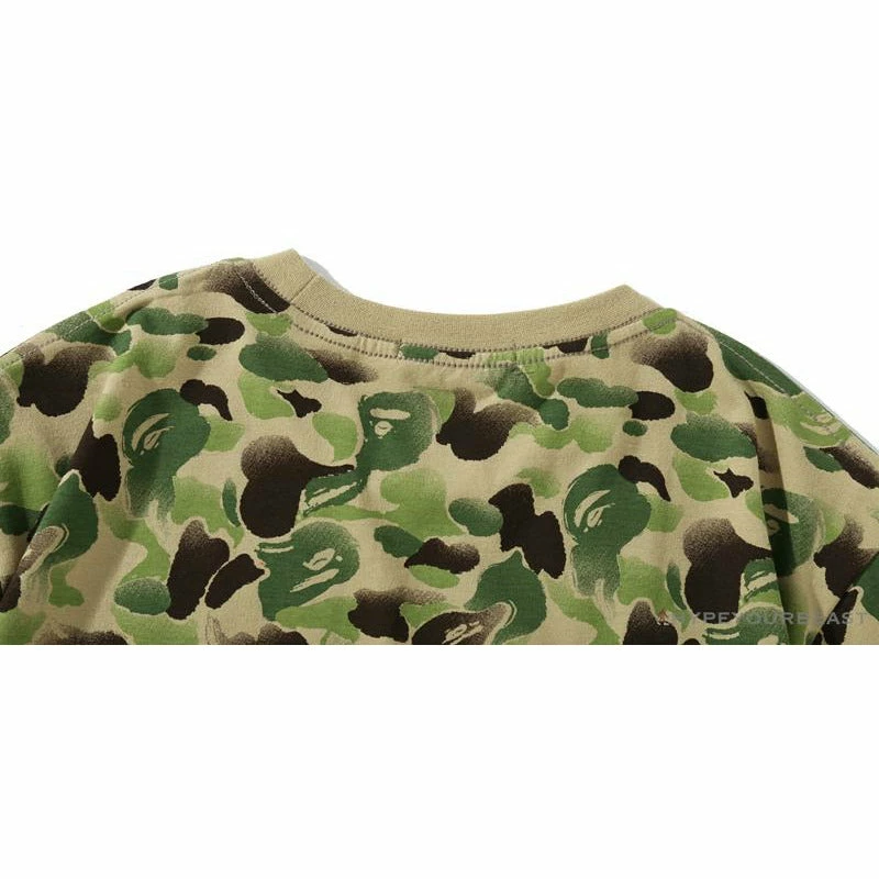 BAPE Chinese Style Ink 10th Anniversary Camouflage Tee Shirt ‘GREEN’