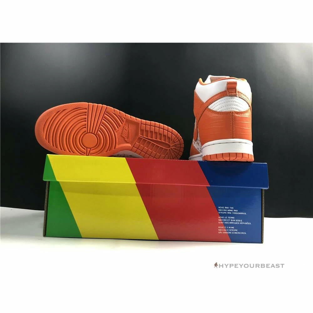 nike sb dunk high S*p*e orange blaze