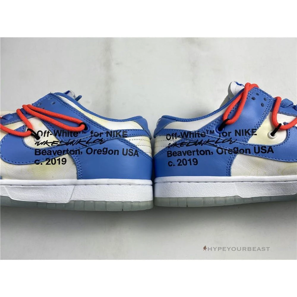 Futura X Off-White X Nike Dunk Low Blue