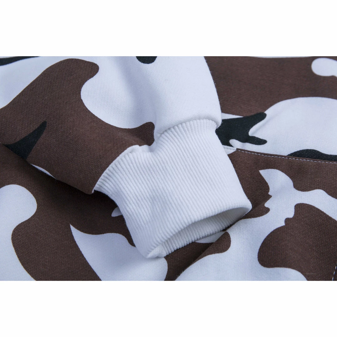 hypeyourbeast S*p*e camo hoodie white camouflage hoodies & jackets