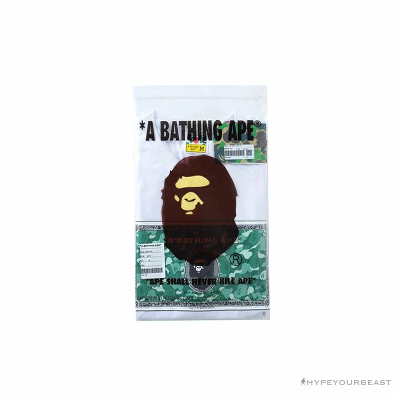 BAPE Spoof Dollar Bill Tee Shirt ‘WHITE’