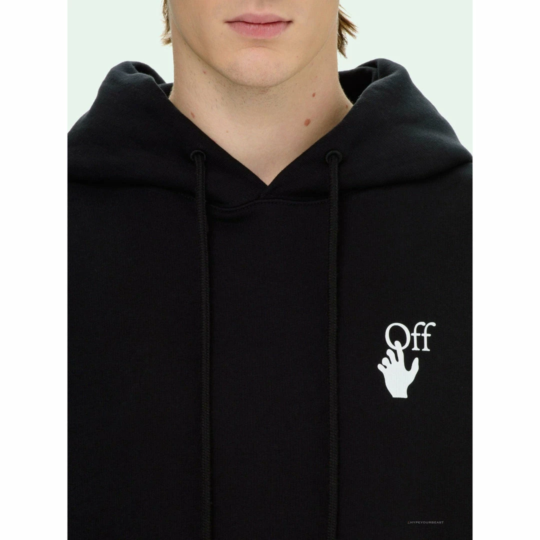 HypeYourBeast Hoodies & Jackets Off White Hoodie Black BC