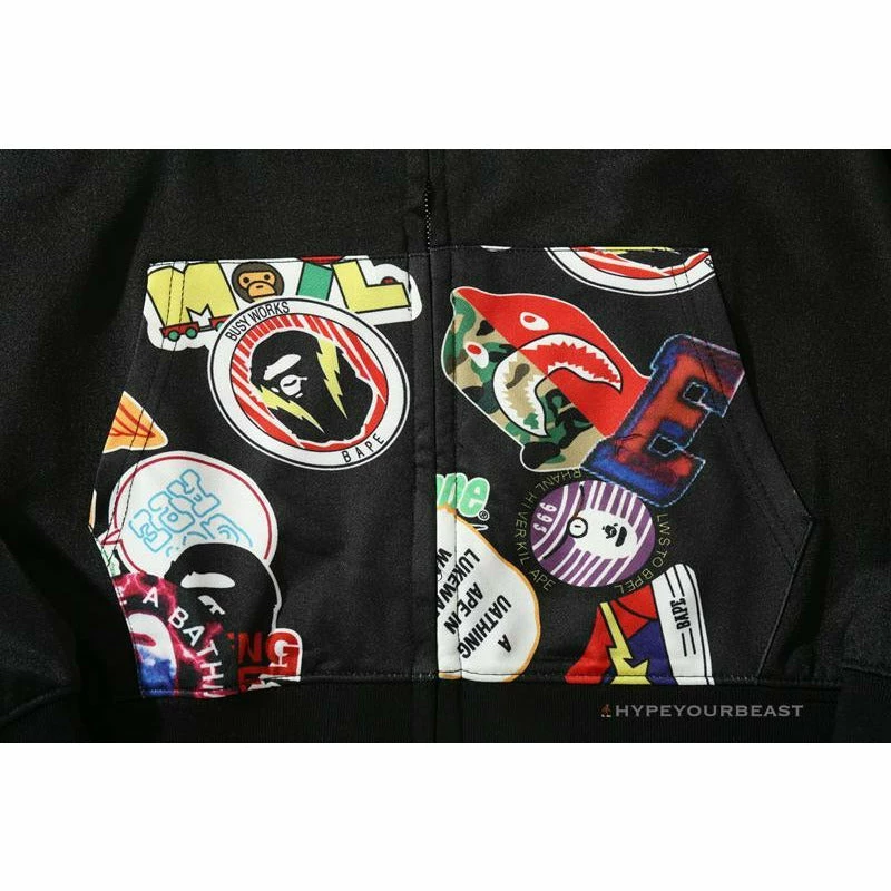HypeYourBeast Bape Camo Hoodie Logo
