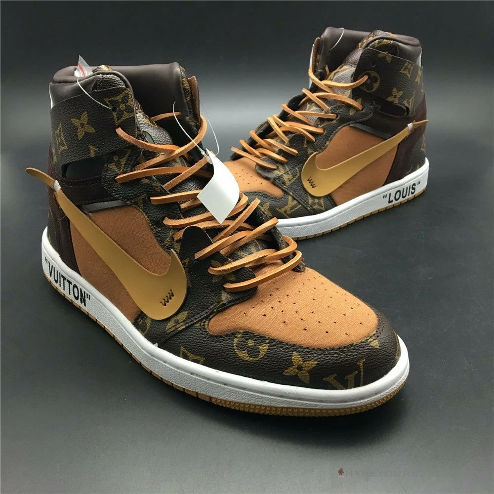 Off White X Jordan 1 X LV