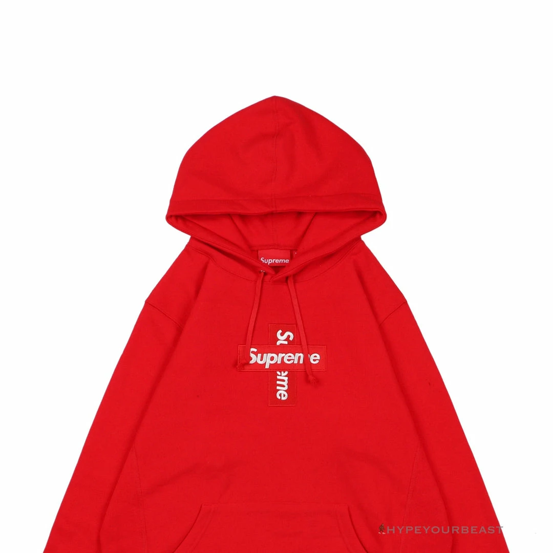 hypeyourbeast S*p*e cross box logo hoodie hoodies & jackets