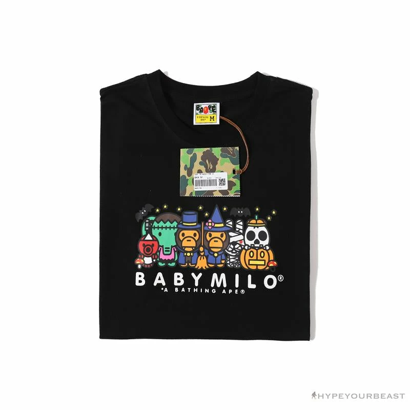 BAPE Baby Milo Halloween Tee Shirt ‘BLACK’