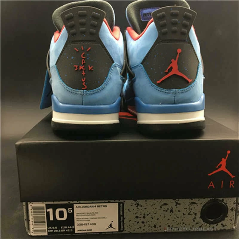 Travis Scott X Jordan 4 Cactus Jack