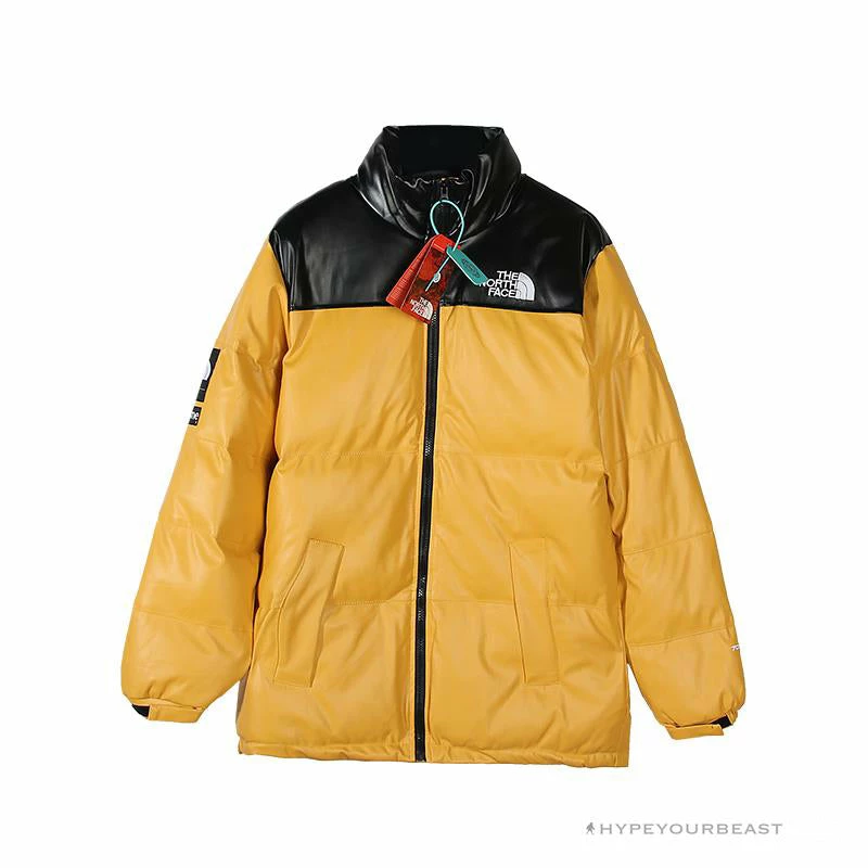 hypeyourbeast t*f x S*p*e jacket yellow
