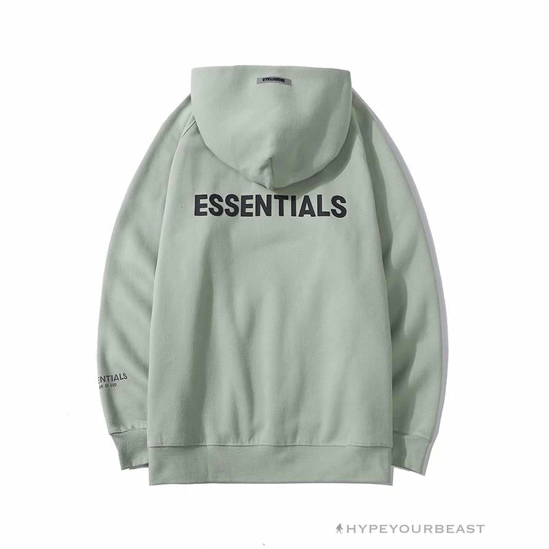 HypeYourBeast FOG Hoodie “ESSENTIALS’ Avocado Green