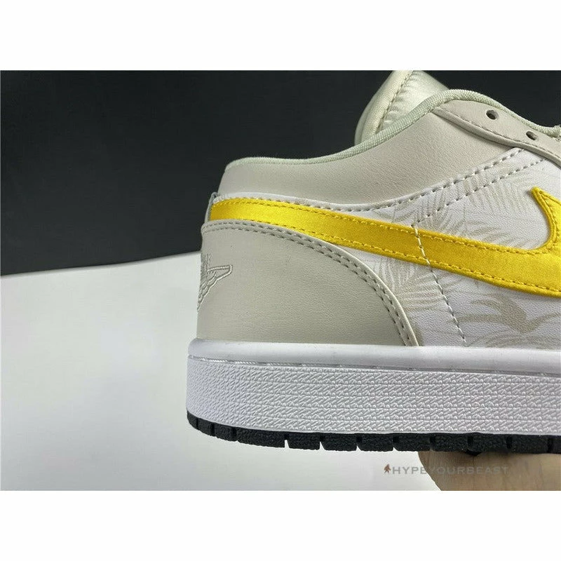 Air Jordan 1 Low ‘Palm Tree Beige Yellow’