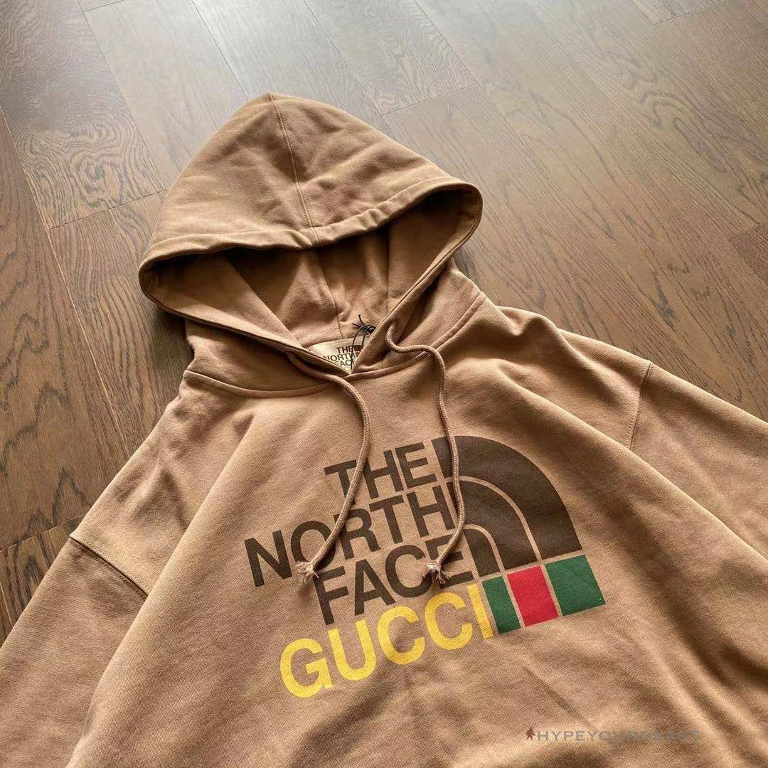 n0*h F**e x gc hoodie brown