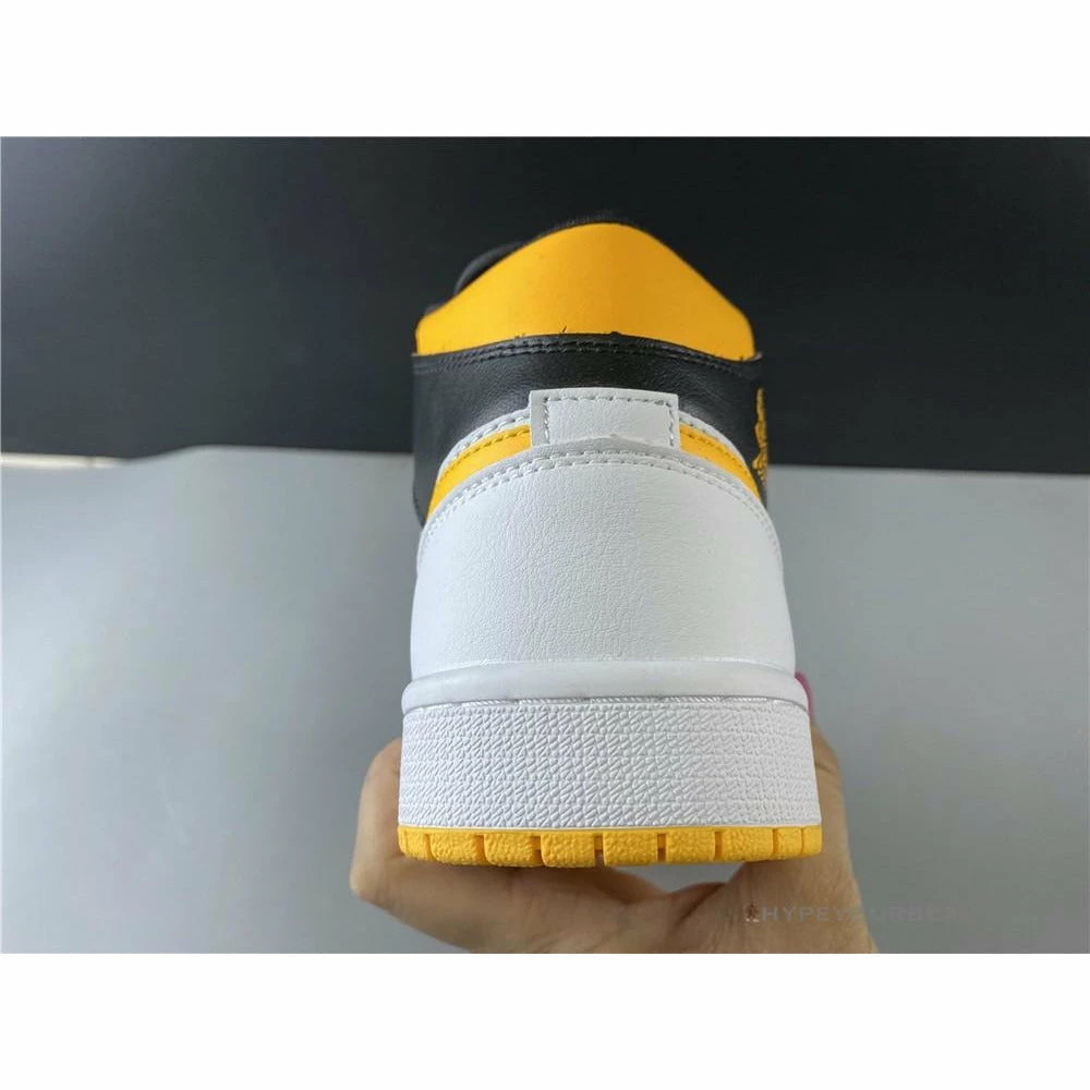 Air Jordan 1 Mid ‘Red Yellow Swoosh’