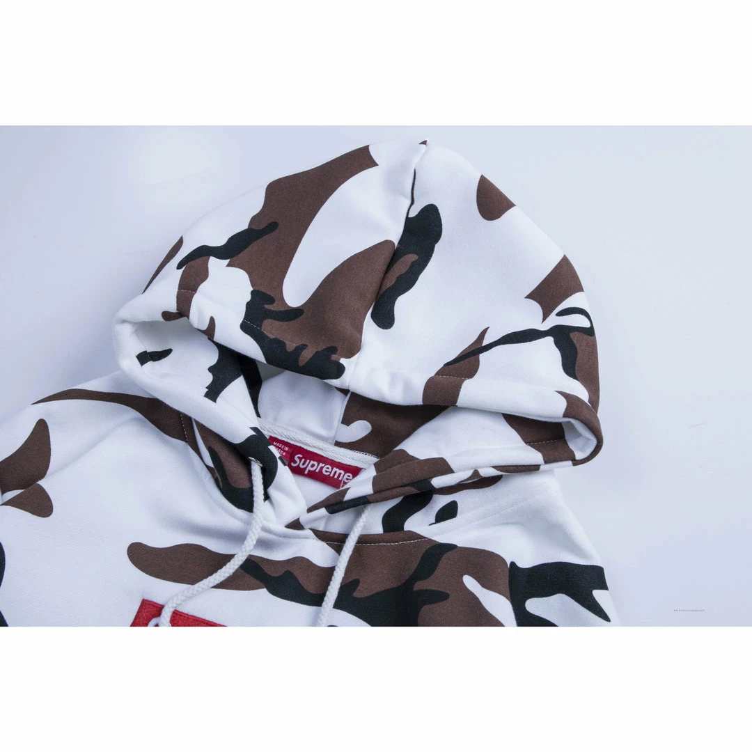 hypeyourbeast S*p*e camo hoodie white camouflage hoodies & jackets